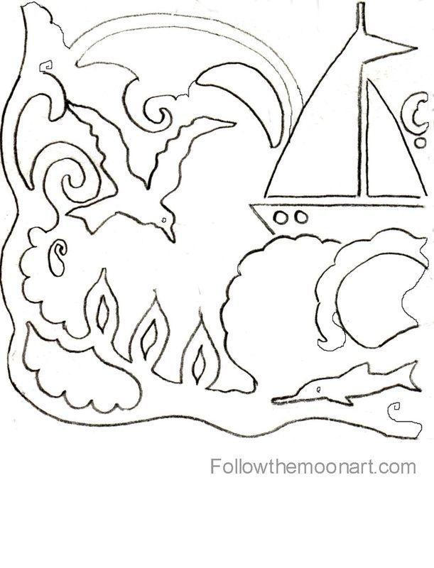 Nautical Coloring Pages Print