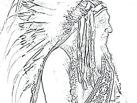 440x330 Amazing Navajo Coloring Pages Coloring Page Native Navajo Hogan