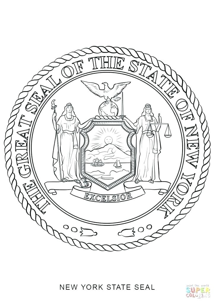 725x1024 Seal Coloring Page New Of State Seal Coloring Page Image Navy