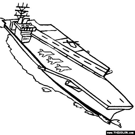 474x474 Us Navy Aircraft Carrier Coloring Pages Baby