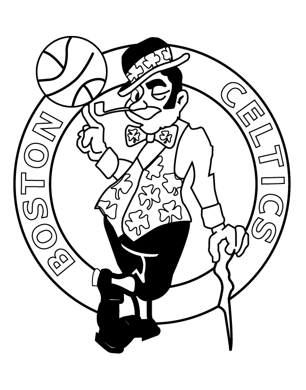 595x759 Free Printable Nba Coloring Pages (National Basketball Association