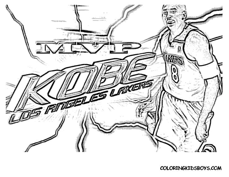 Nba Players Coloring Pages