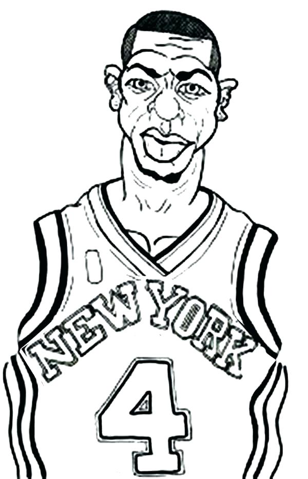 600x933 Nba Players Coloring Pages Players Coloring Pages Full Size