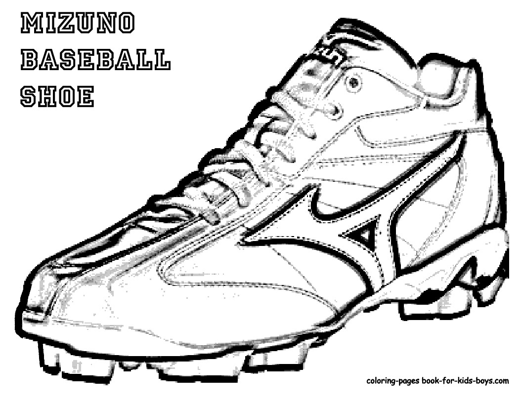1056x816 Coloring Pages Football Shoes New Basketball Shoe Coloring Pages