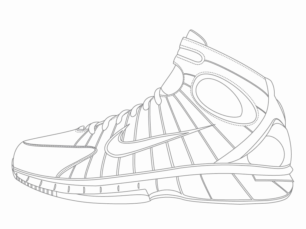 1024x768 Warriors Coloring Pages Nba Shoes Coloring Pages Ohmygirl.us