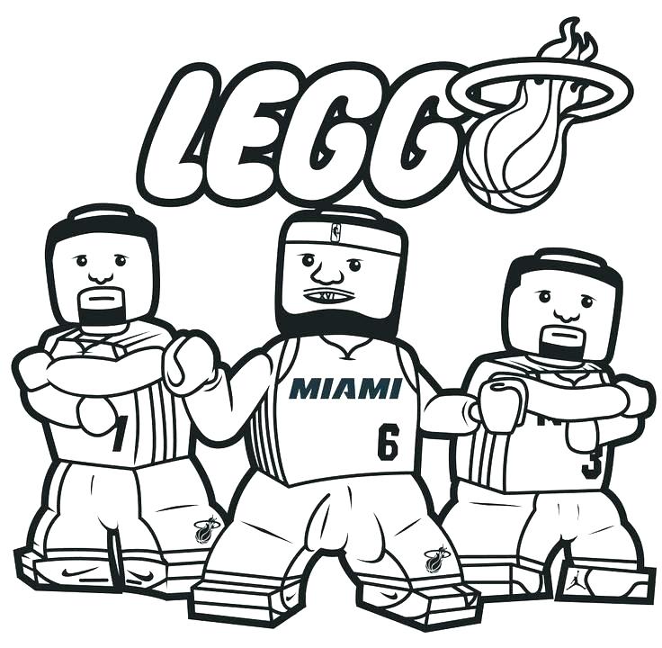 Nba Teams Coloring Pages