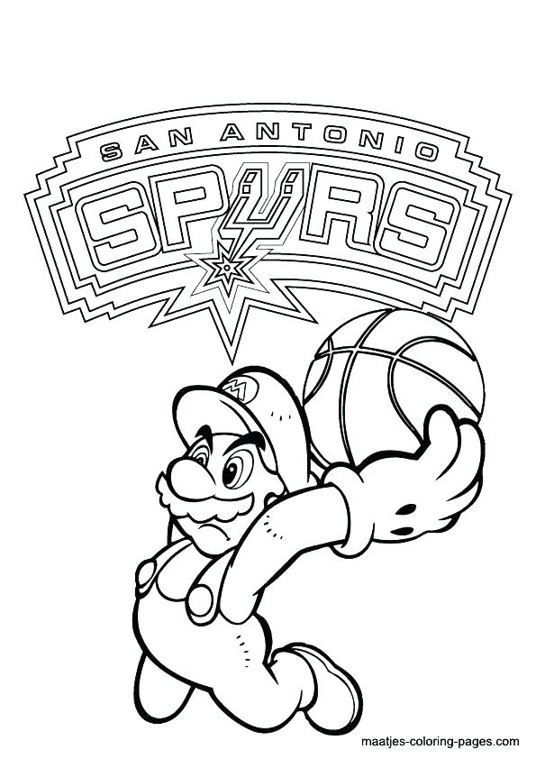 595x842 Nba Team Logos Coloring Pages Coloring Pages Free Basketball Nba