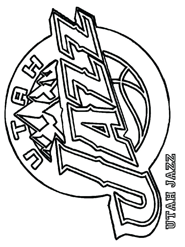 750x1000 Coloring Pages Nba