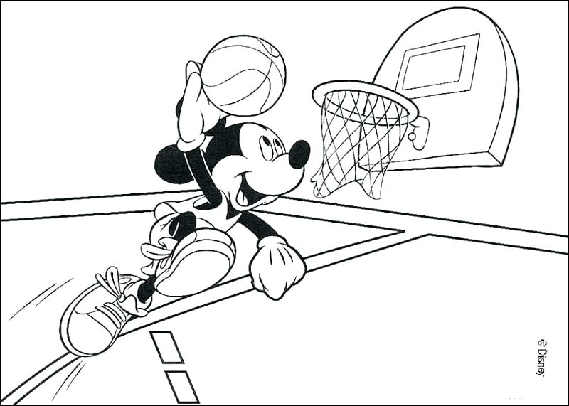 800x571 College Basketball Coloring Pages Free Basketball Coloring Pages