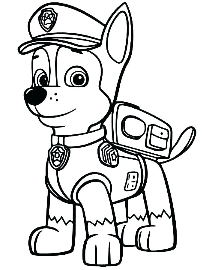 687x900 Free Coloring Pages For Kids Neat Design Free Printable Paw Patrol