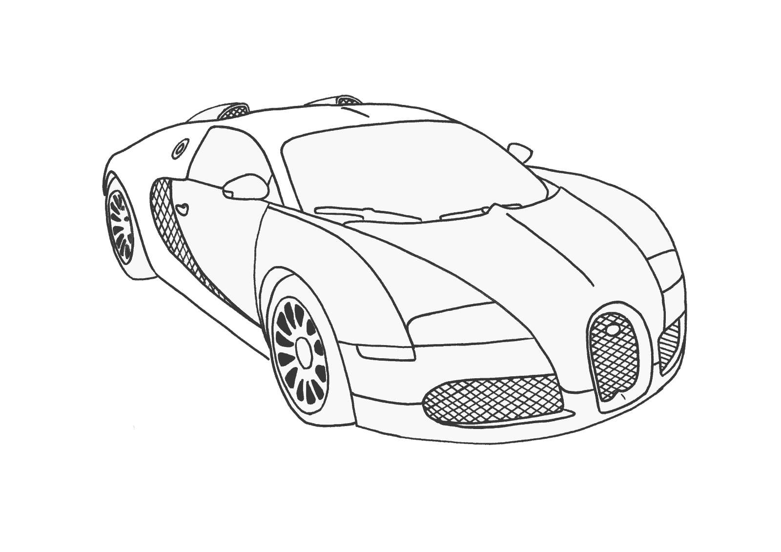 1600x1131 [ Full Force Race Car Coloring Pages Free Nascar Sports Car