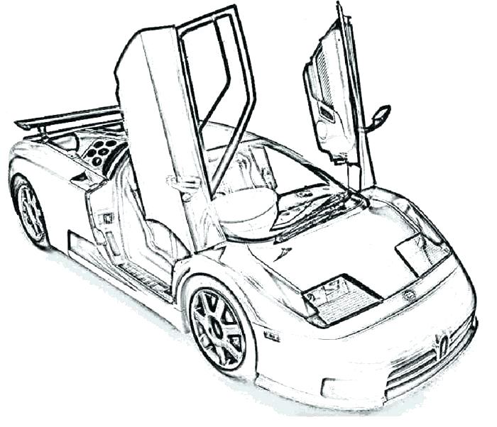 700x602 Bugatti Para Colorear Para Coloring Page Para Carros Bugatti Para
