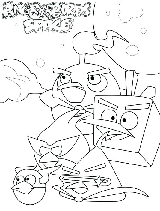 534x703 Space Needle Coloring Page