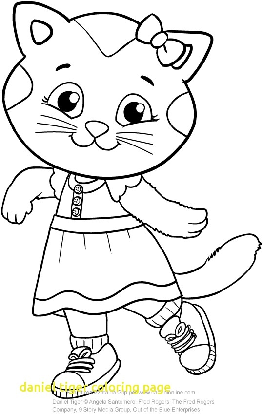 539x850 Coloring Daniel Tiger's Neighborhood Coloring Sheets