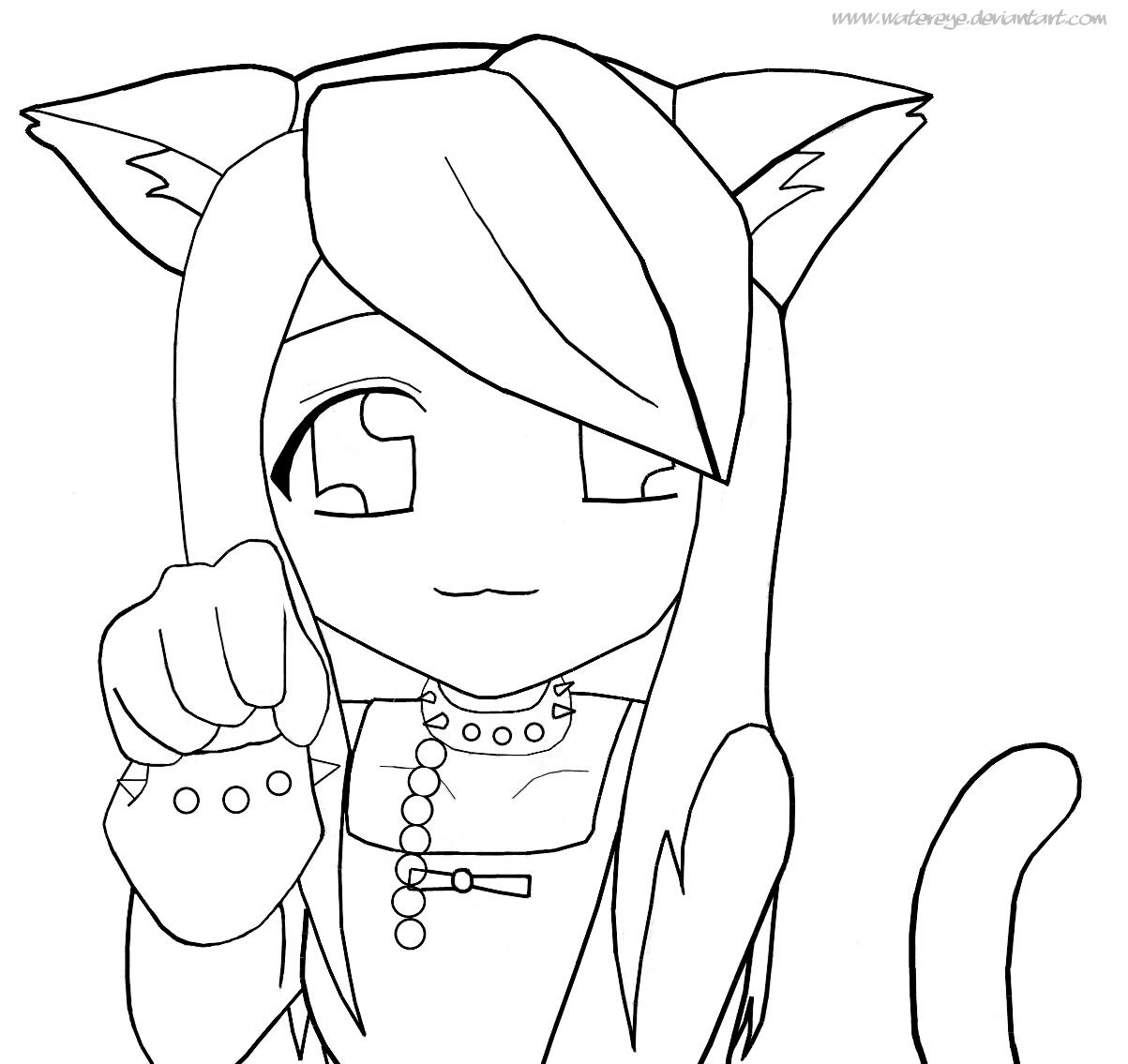 1203x1135 Cool Neko Girl Coloring Pages The Ideas Of Coloring Page Free