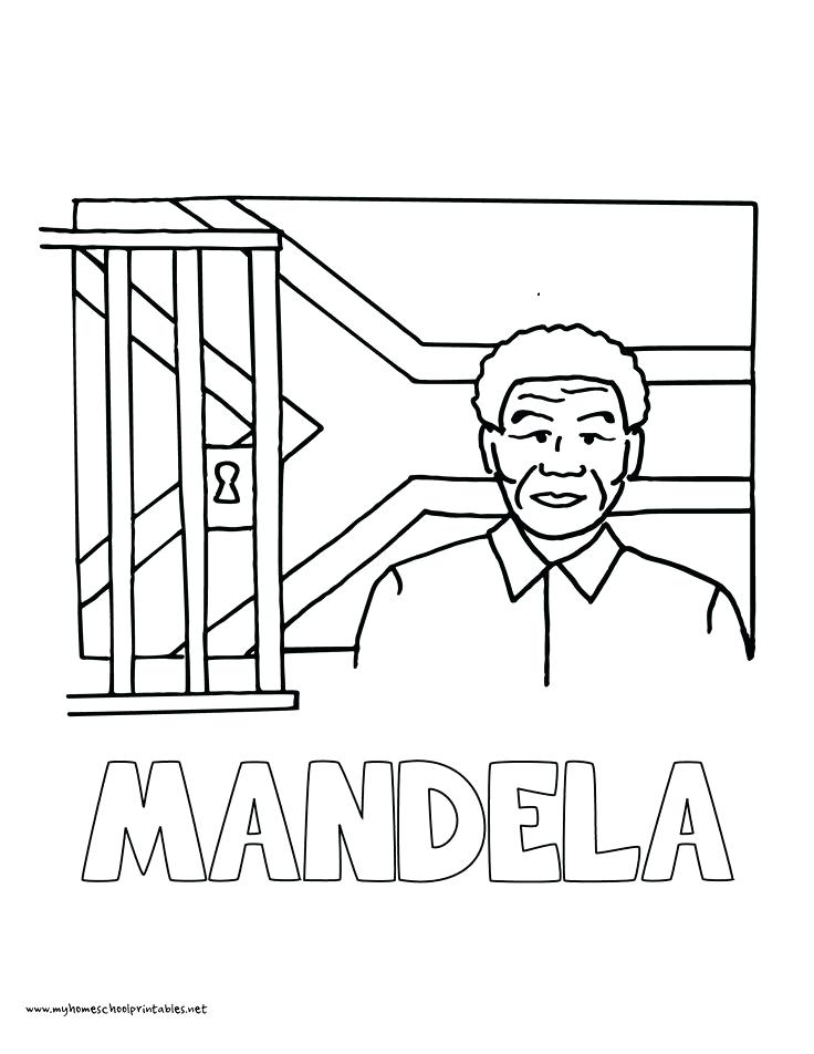 736x952 Nelson Mandela Coloring Pages Coloring Sheets Best Coloring Book