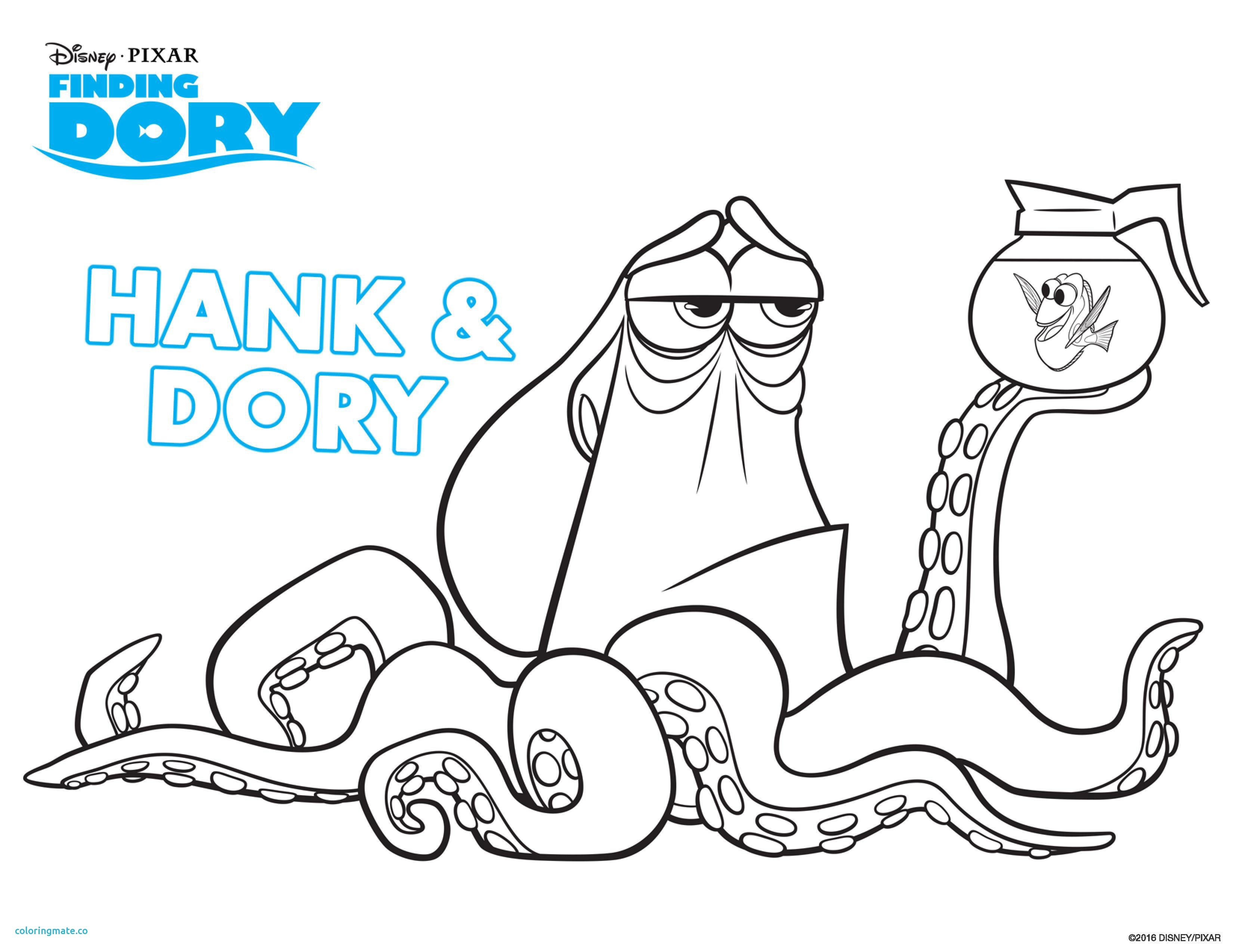 3300x2550 Finding Nemo Coloring Pages For Kids New Finding Nemo Printable
