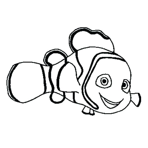 600x600 Nemo Fish Coloring Pages Coloring Pages Coloring Pages Fish