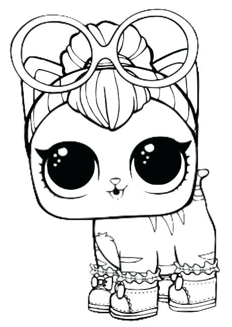 460x646 Pets Coloring Page Neon Kitty From Pets Coloring Pages Palace Pets
