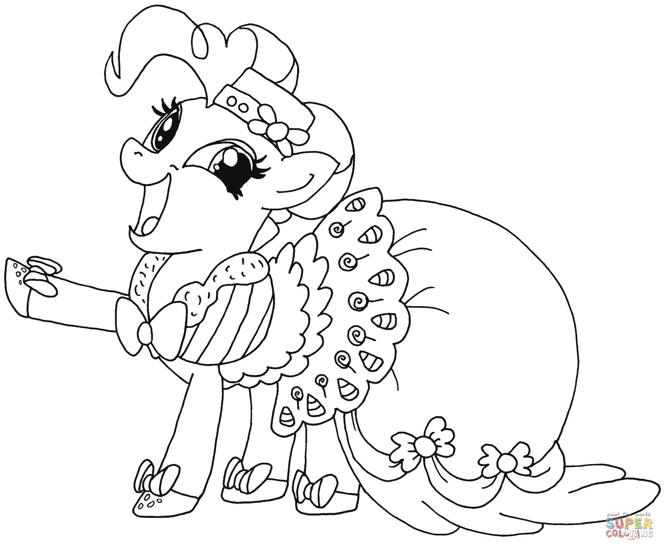 1352x1121 Pinkie Pie My Little Pony Coloring Pages Gallery Coloring
