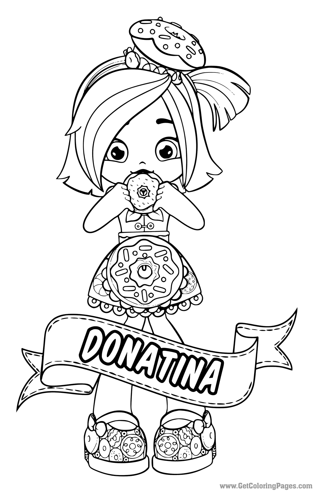 1024x1600 Shoppie Dolls Coloring Pages Gallery Coloring For Kids 2018