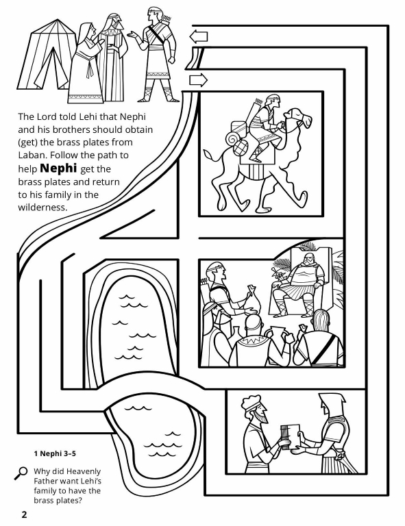 591x768 Nephi Obtains The Brass Plates