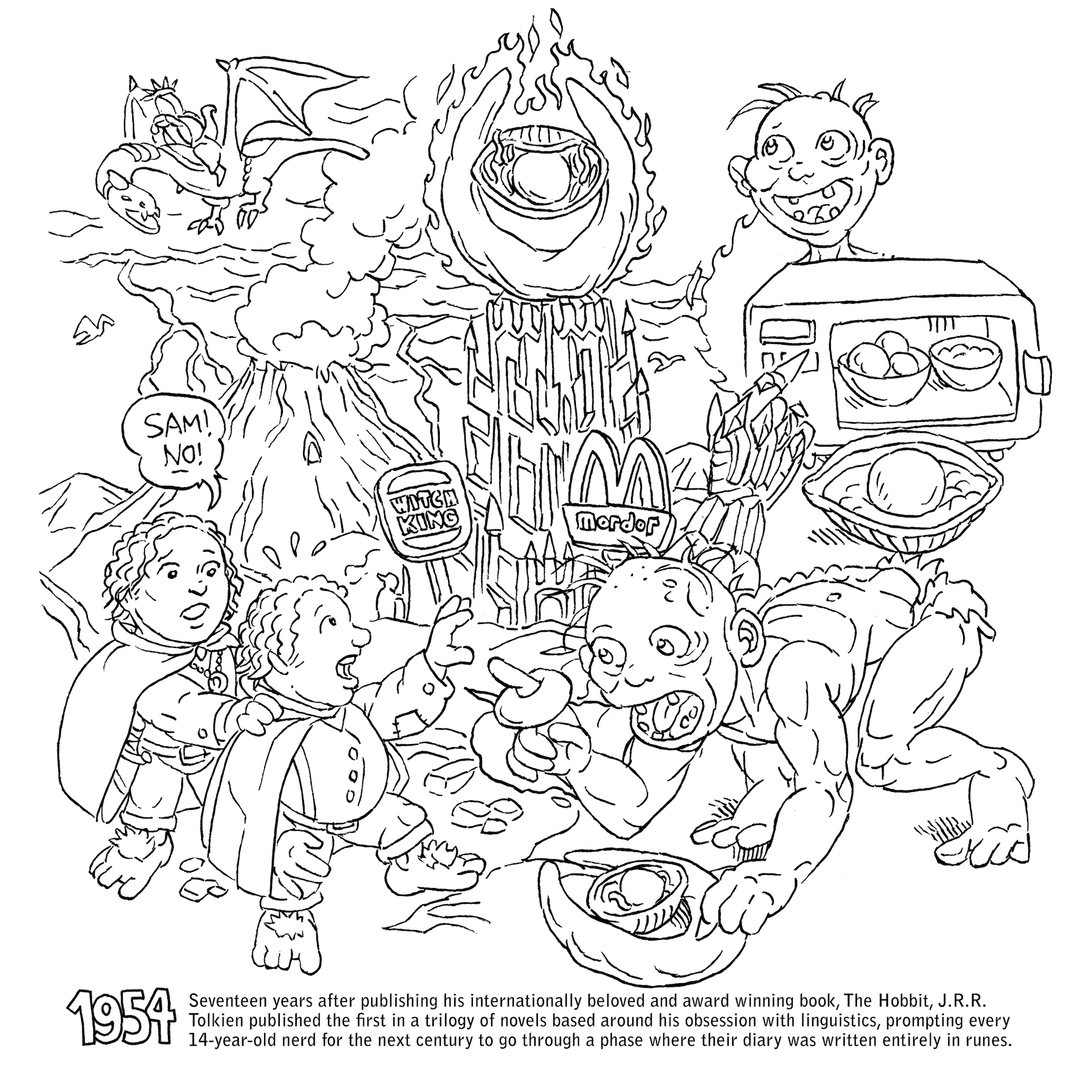 1815x1815 Profitable Geek Coloring Pages Historical Book