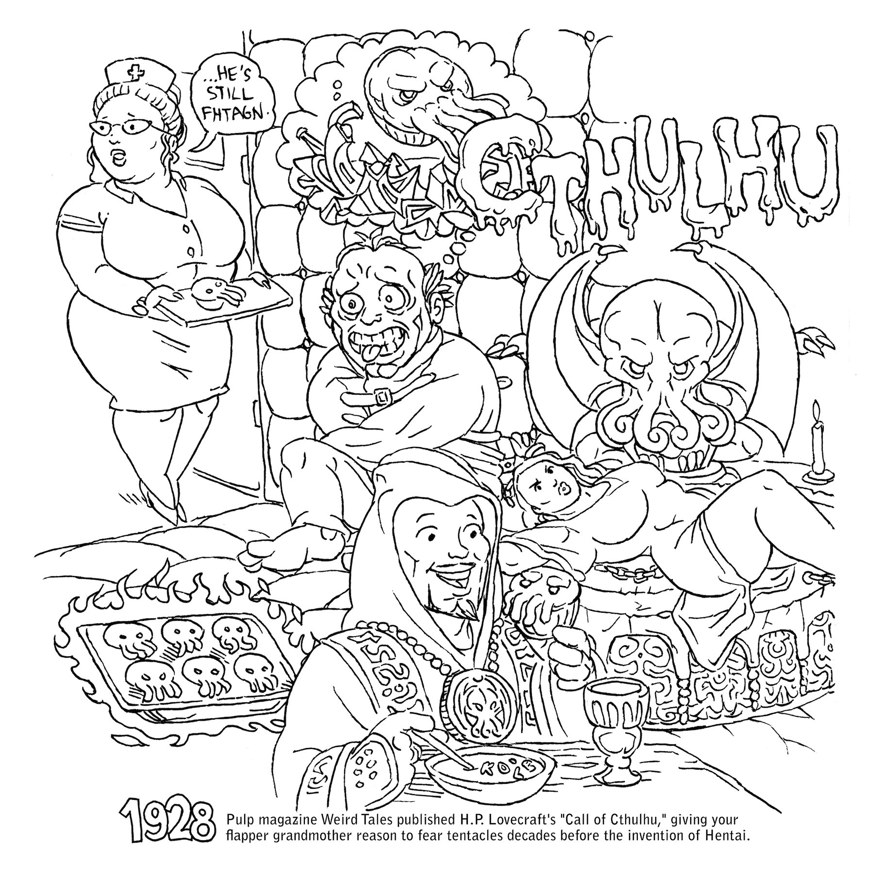 1815x1815 Simplistic Geek Coloring Pages Color In These