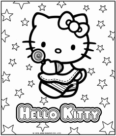 236x276 Hello Kitty Nerd Glasses Coloring Pages Ohmygirl.us