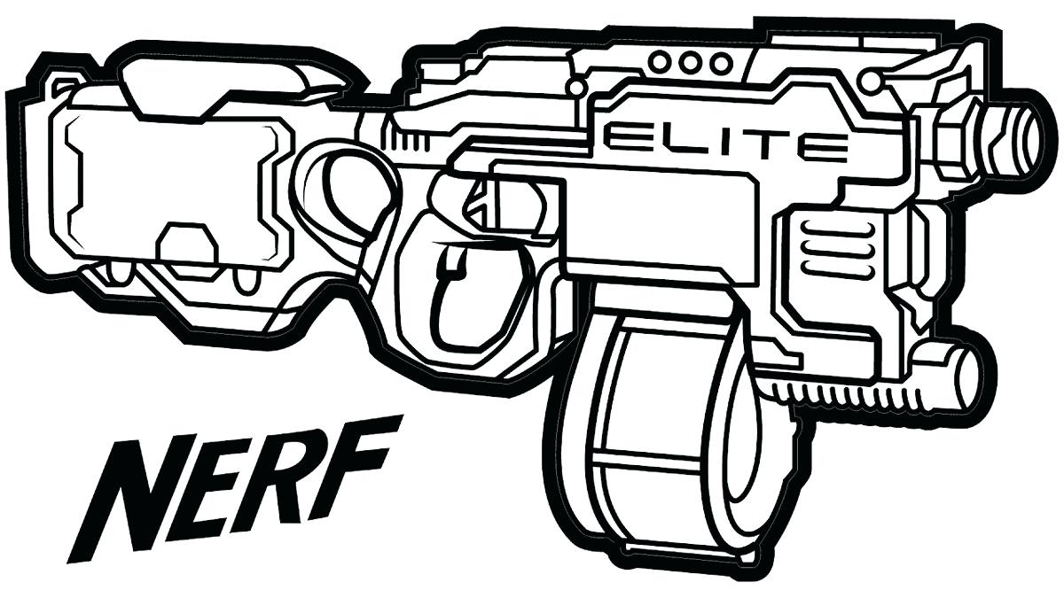 1200x675 Nerf Gun Coloring Pages Machine Best Coloring Book For Free
