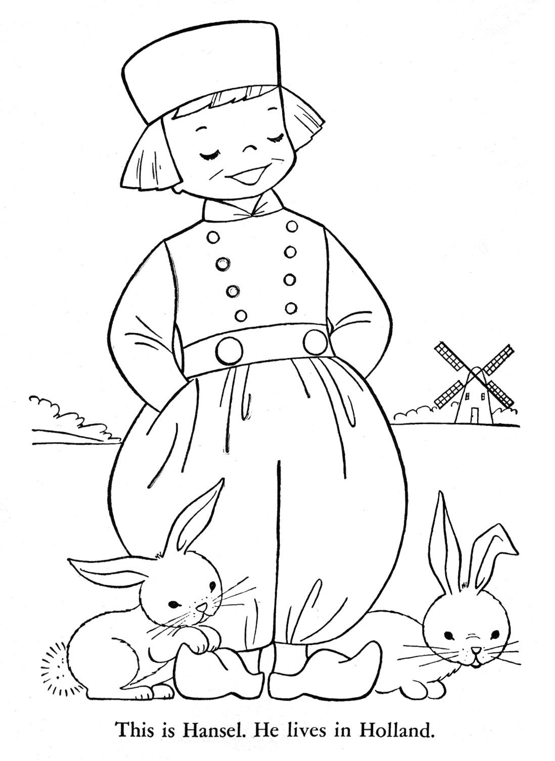 1098x1503 Children Of Other Lands Coloring Book, 1954 Q Is For Quilter
