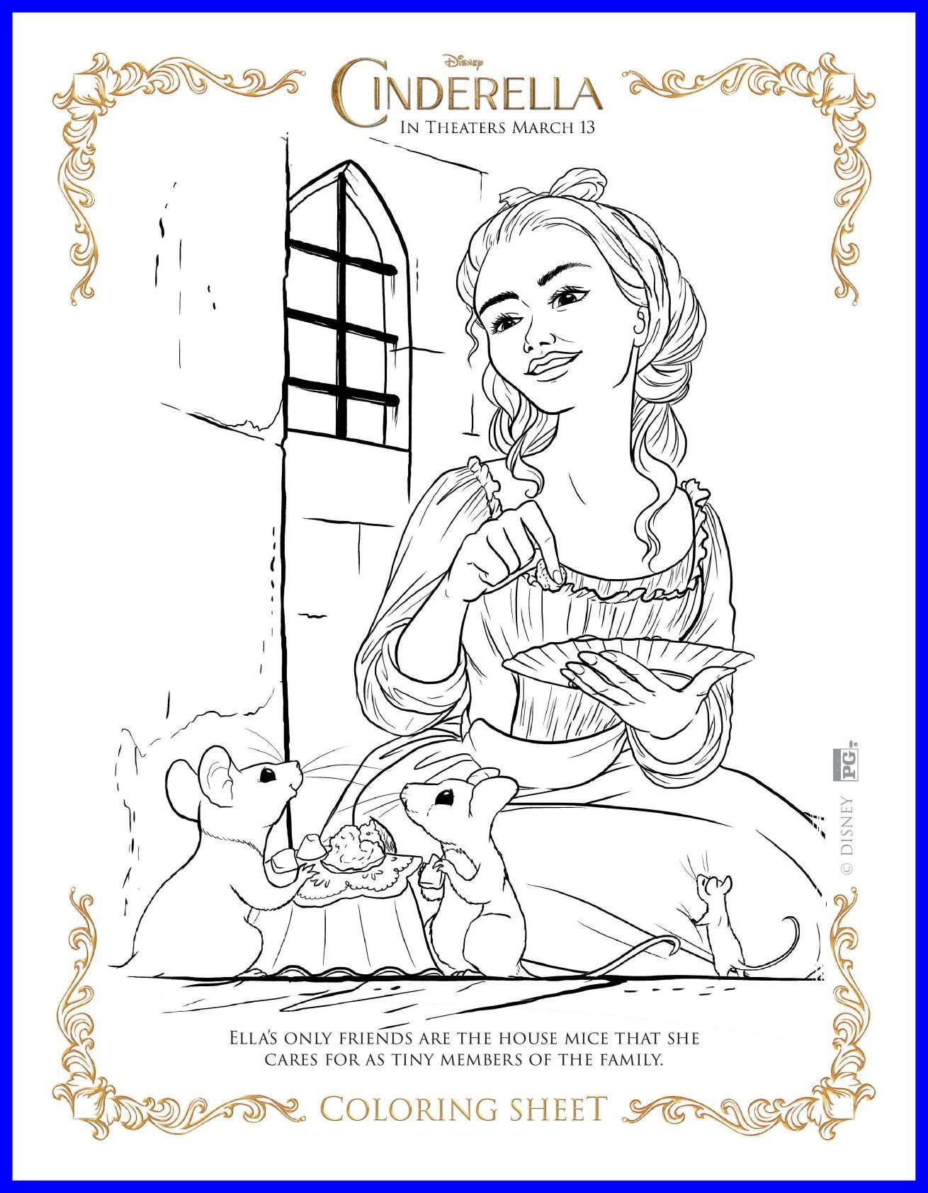 1310x1685 Appealing New Disney U Cinderella Coloring Pages And Activity