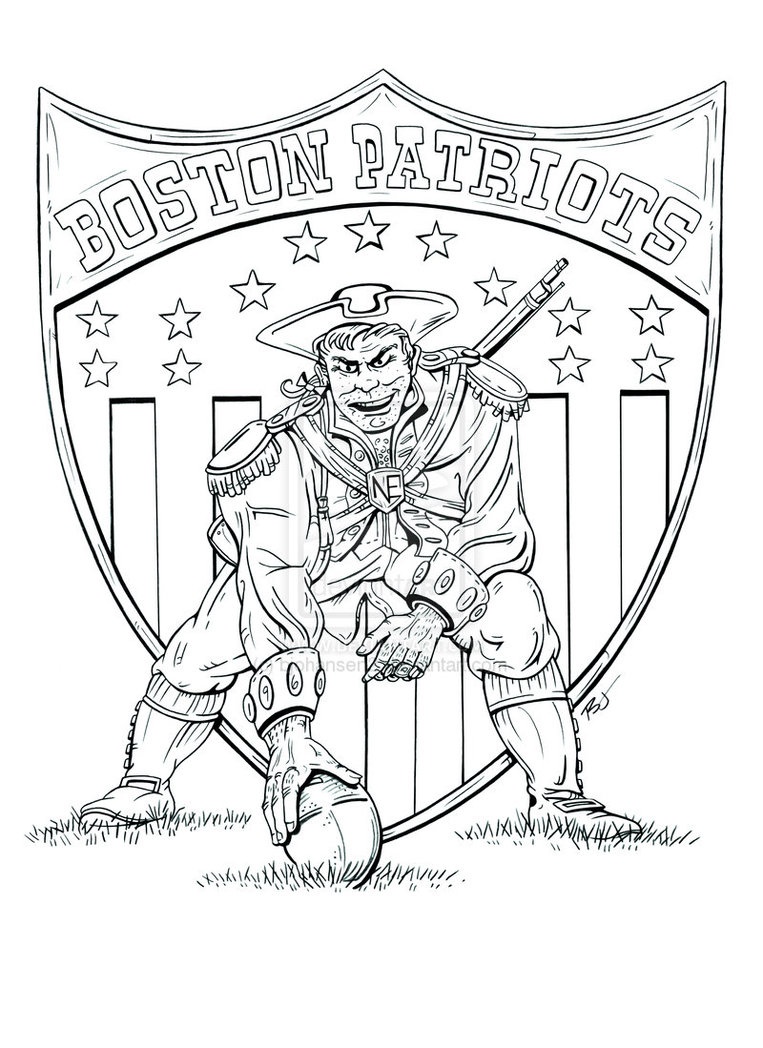 763x1048 New England Patriots Logo Coloring Pages
