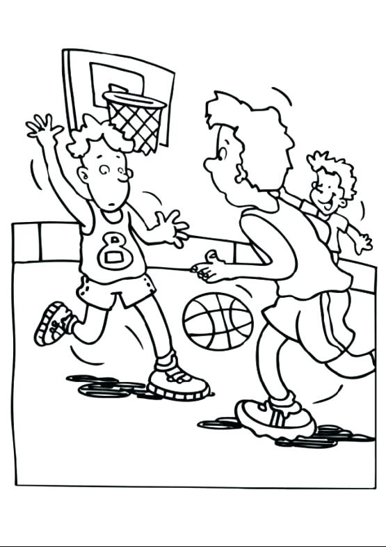 555x786 Basketball Coloring Page Perfect Basketball Coloring Pages New