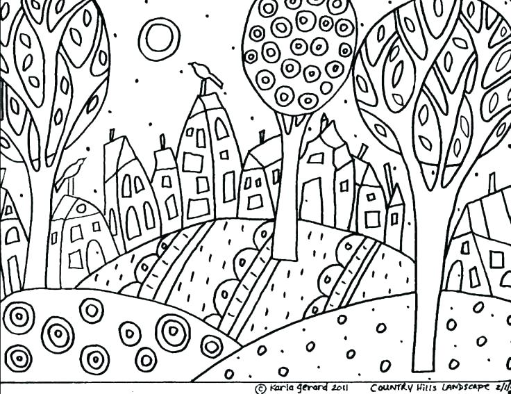 736x567 New Mexico Coloring Pages Folk Art Coloring Sheets Folk Art