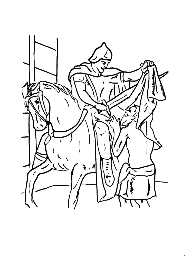 744x1023 Coloring Pages Of Saints Martin The Tours Coloring Page Coloring