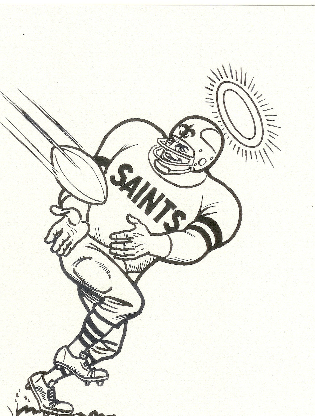 1214x1600 New Orleans Saints Coloring Page'4011