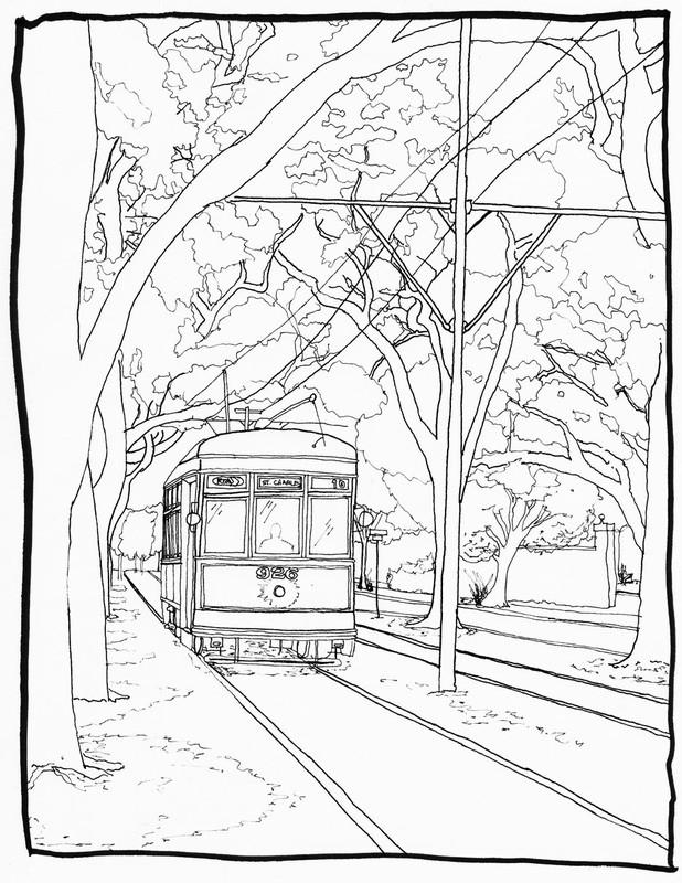 618x800 Photos New Orleans Coloring Book,
