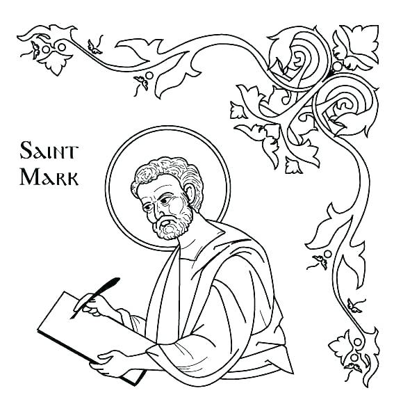 567x578 All Saints Coloring Pages Saint Coloring Page All Saints Day