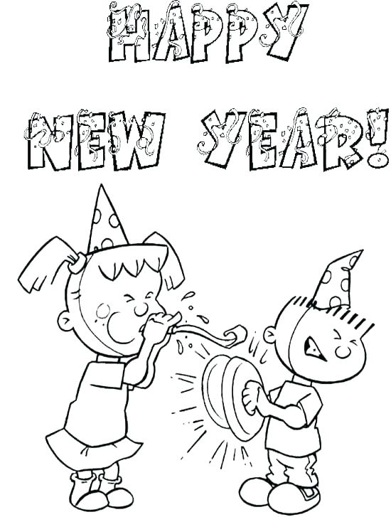 550x727 New Years Coloring Pages Printable New Years Coloring Pages 3 Year