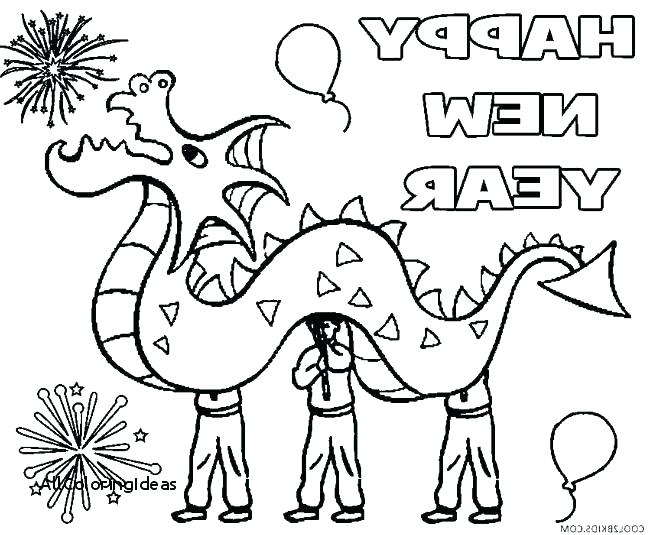 650x535 Happy New Year Coloring Page New Years Eve Coloring Pages Coloring