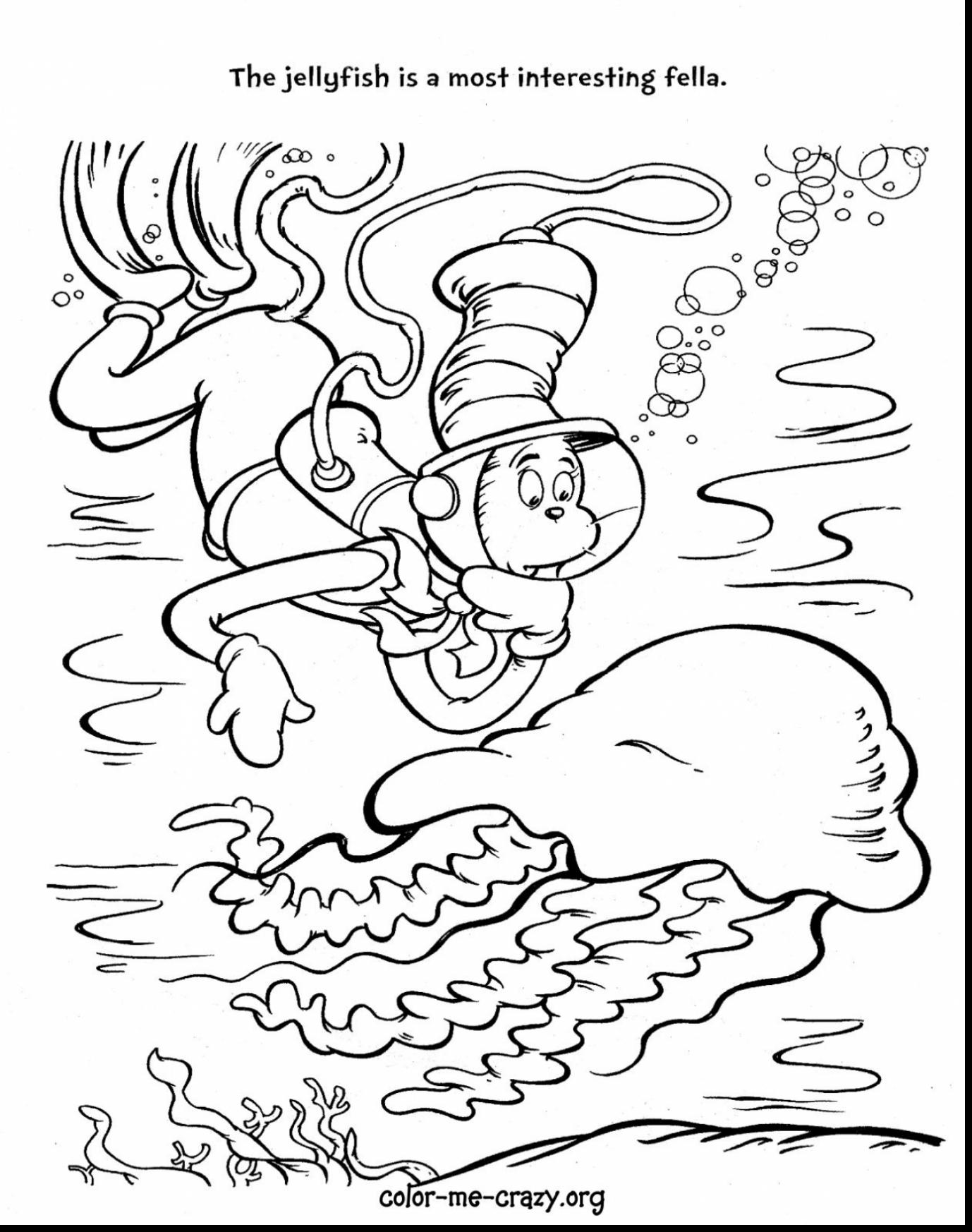 1378x1746 Interesting Cat And The Hat Coloring Page Dr Seuss Newyork Rp Com