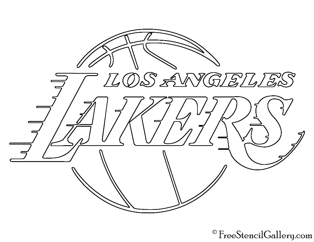 1100x850 Value Lakers Logo Coloring Pages Timely La Newyork Rp Com 12944