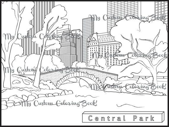 570x429 New York Coloring Pages Printable Elegant New York Skyline