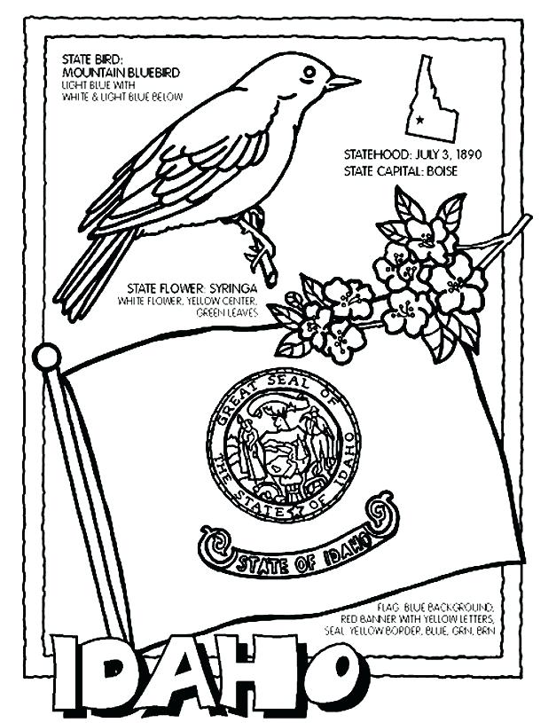 627x815 New York State Symbols Coloring Pages