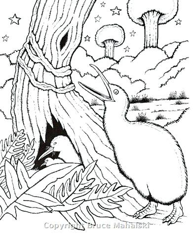 391x480 New Zealand Coloring Pages New Coloring Pages Marvellous Design
