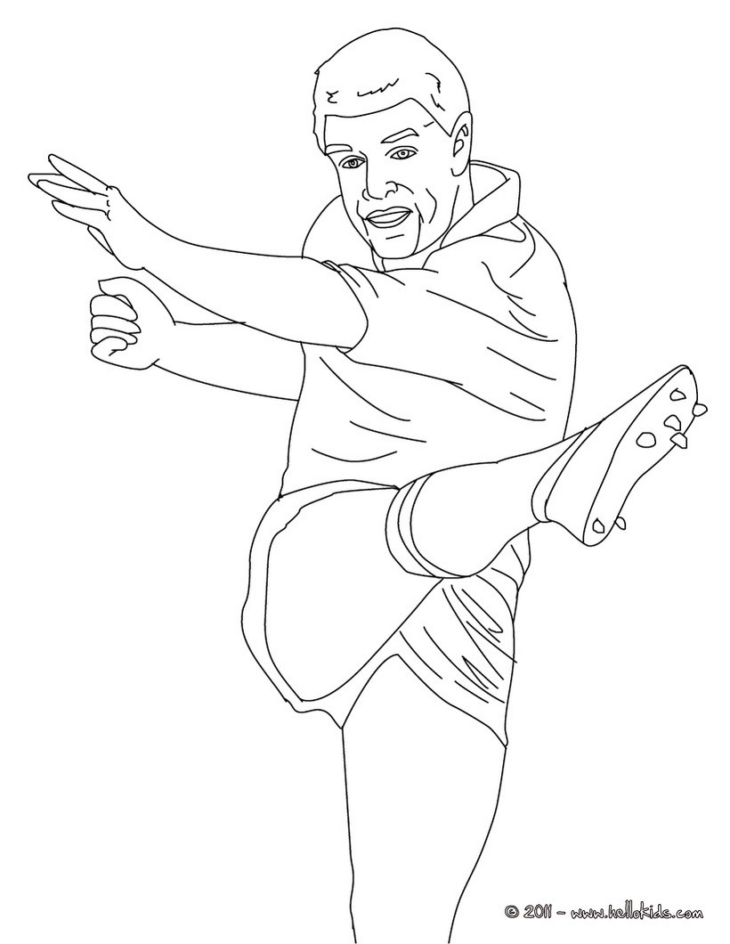 820x1060 Rugby Coloring Pages