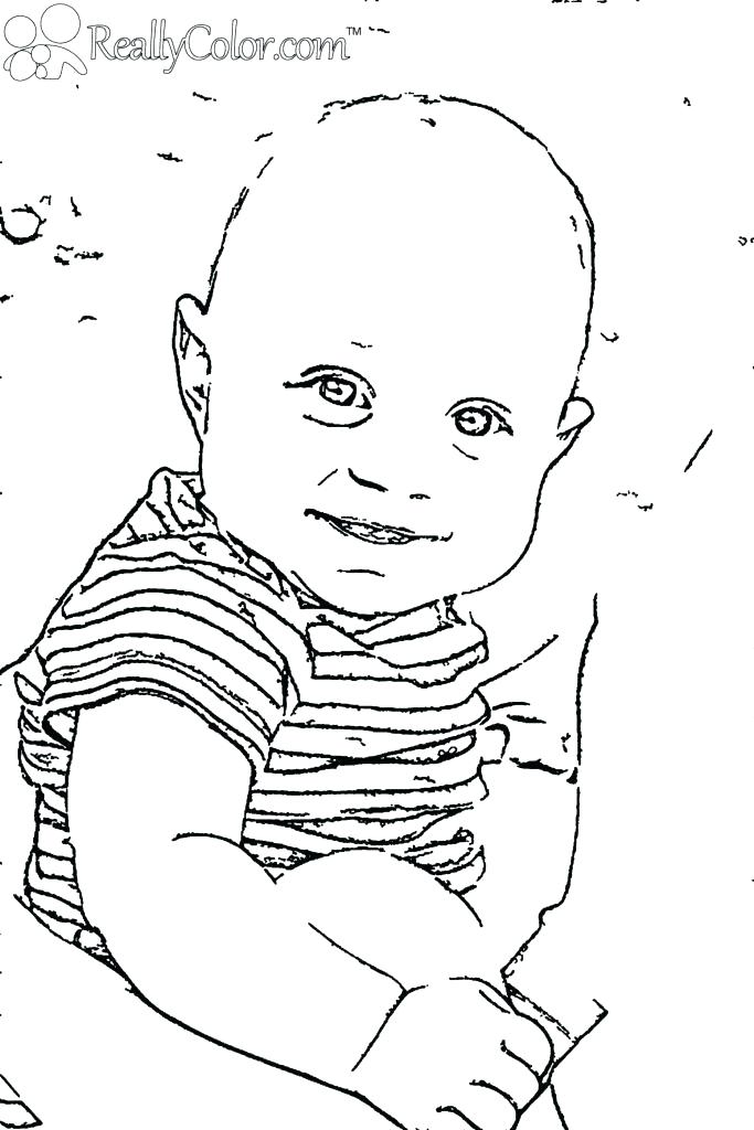 Newborn Coloring Pages