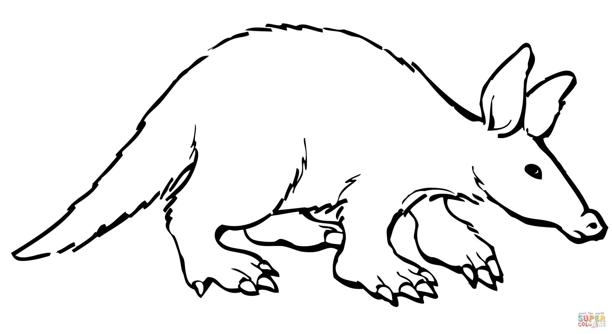 2126x1162 Aardvark Coloring Pages Collection Coloring For Kids 2018