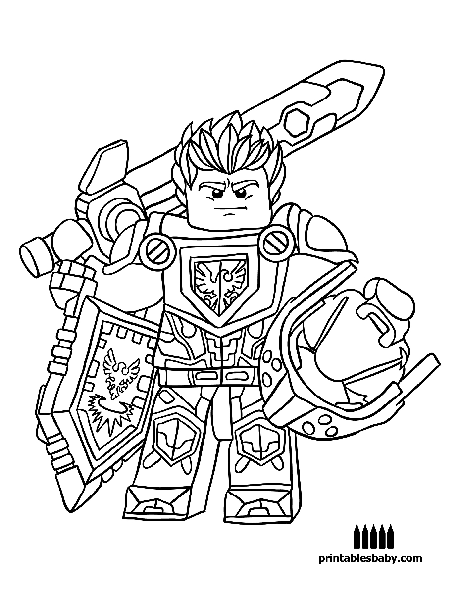 927x1200 23 Nexo Knights Coloring Pages Collections Free Coloring Pages